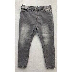 Man Boohoo Man Denim Jeans Men's Size 46x29  Button Fly Factory Distressed